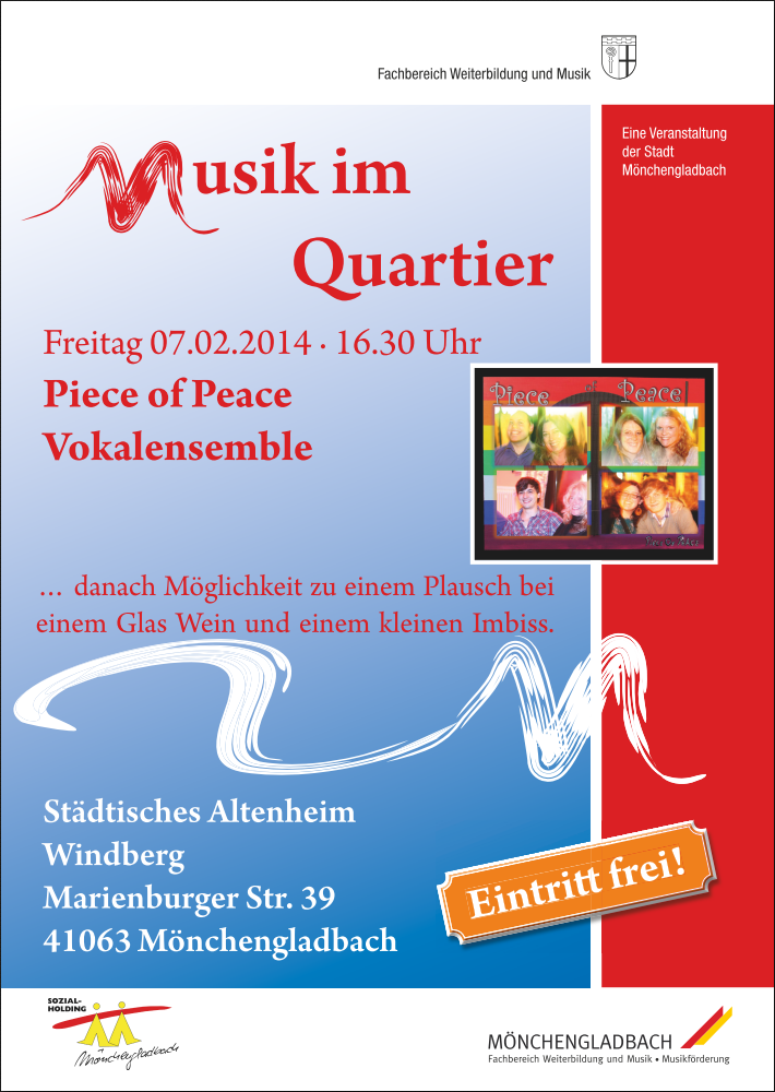 Musik im Quartier Flyer 2014