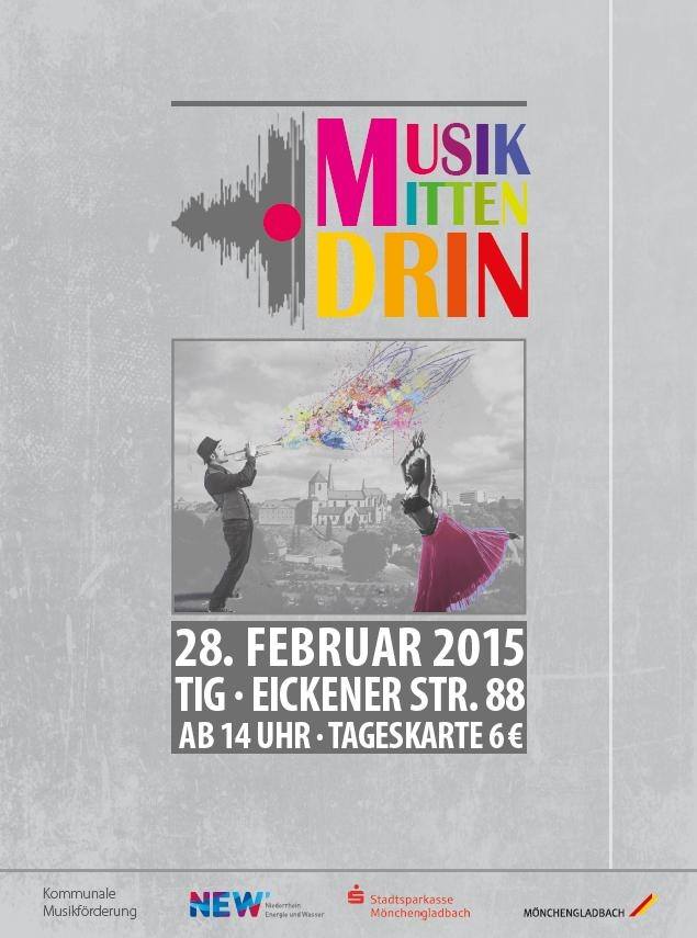 Flyer Musik Mittendrin 2015